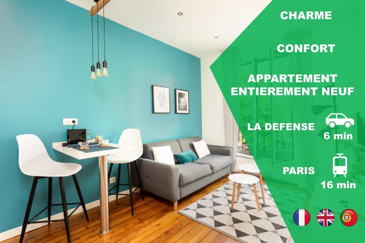 ★ Charmant/Nice Appartement ★ Proche/Near La Defense & Paris La Garenne-Colombes Exterior foto